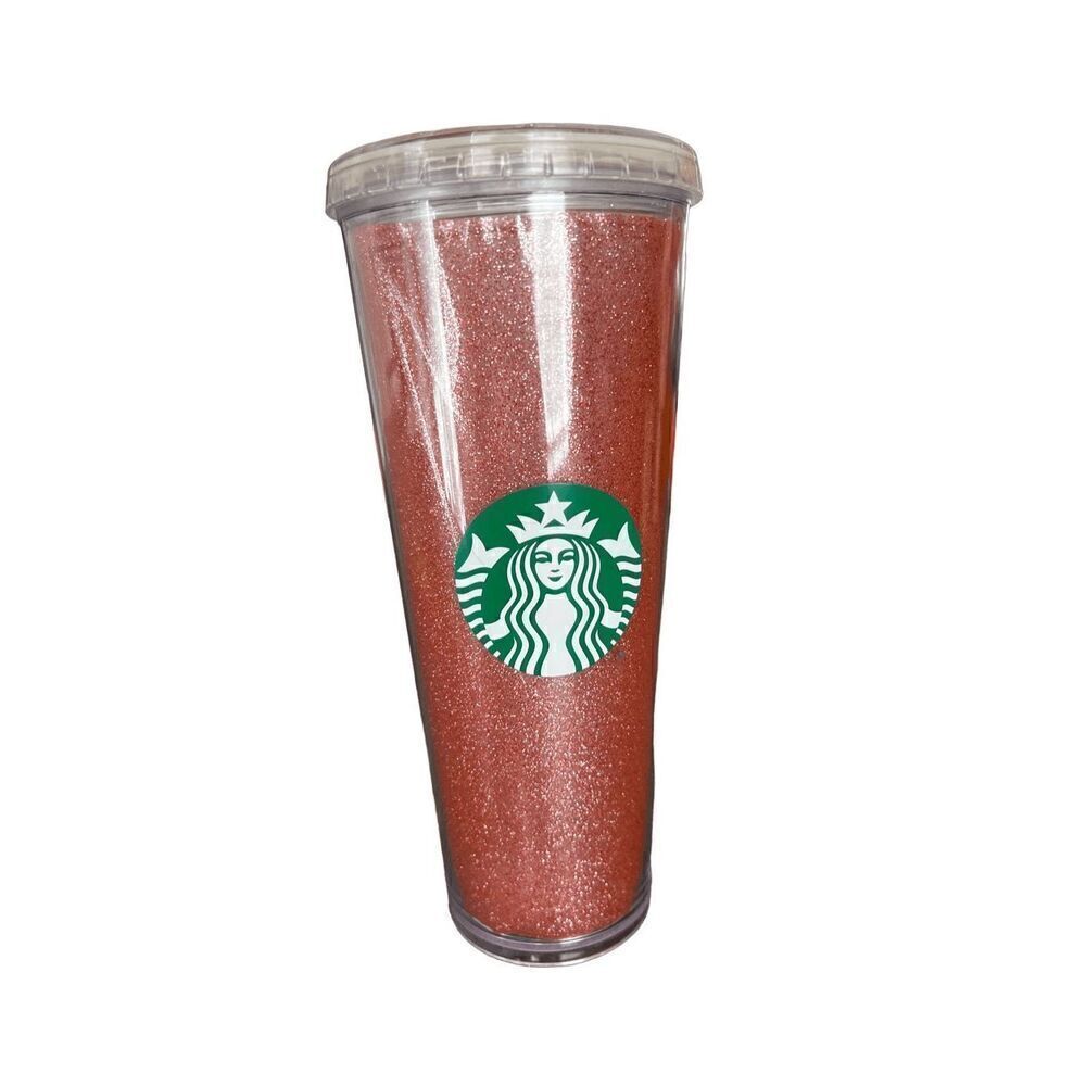 Starbucks pink Glitter Venti 24oz Cold Cup